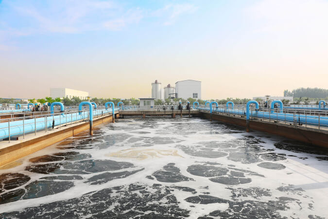 三魚應用于污水處理